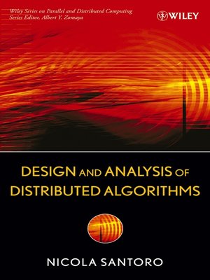cover image of Design and Analysis of Distributed Algorithms